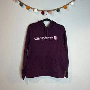 Carhartt purple women's pullover hoodie